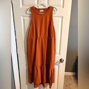 24/7 by Maurices Burnt Orange Midi Dress